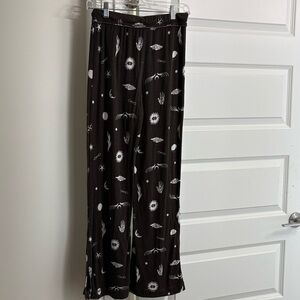 URBAN OUTFITTERS out from under celestial wide leg pants size small comfy cozy